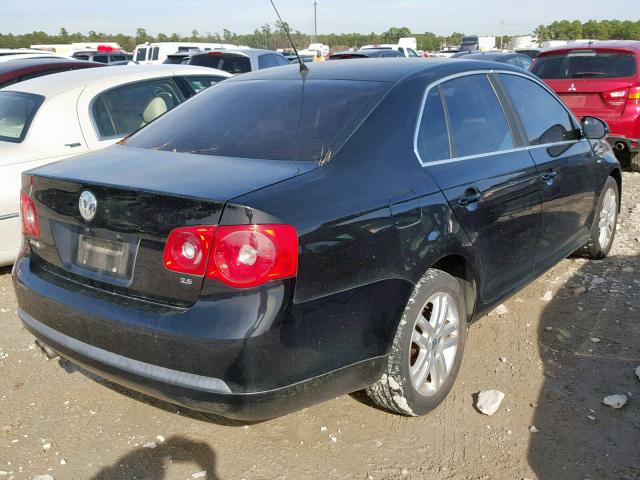 3VWEF71K97M065740 - 2007 VOLKSWAGEN JETTA WOLF BLACK photo 4