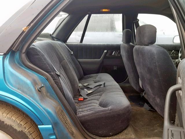 1G3WH55M5RD402324 - 1994 OLDSMOBILE CUTLASS SU TEAL photo 6