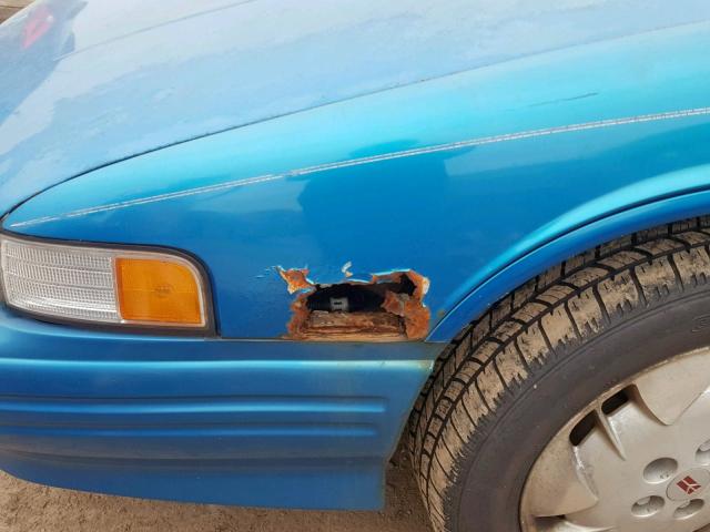 1G3WH55M5RD402324 - 1994 OLDSMOBILE CUTLASS SU TEAL photo 9