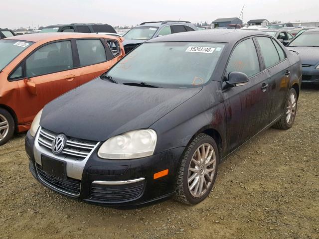 3VWEG71K27M155857 - 2007 VOLKSWAGEN JETTA WOLF BLACK photo 2