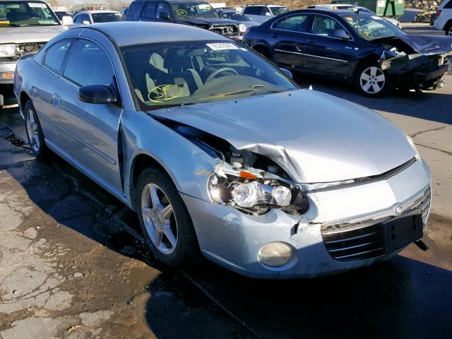 4C3AG42G94E082842 - 2004 CHRYSLER SEBRING LX BLUE photo 1