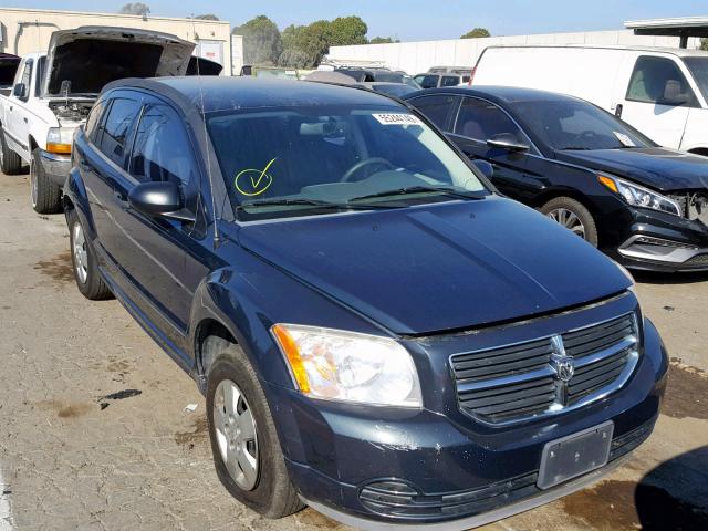 1B3HB48B27D506153 - 2007 DODGE CALIBER SX BLUE photo 1