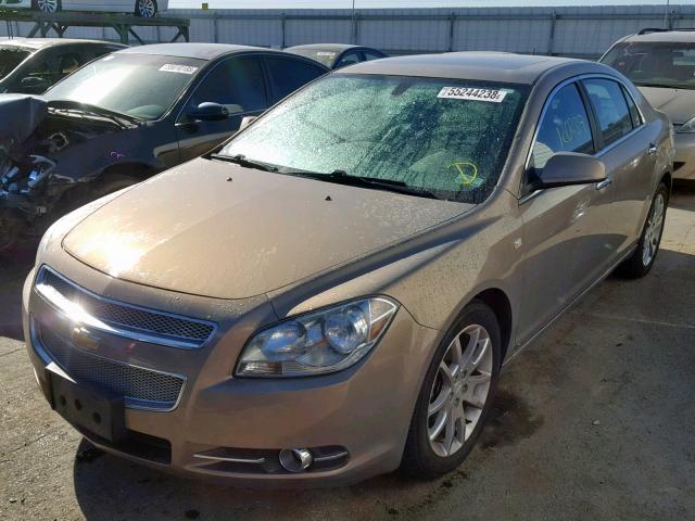 1G1ZK57788F268555 - 2008 CHEVROLET MALIBU LTZ ოქროსფერი ფოტო 2
