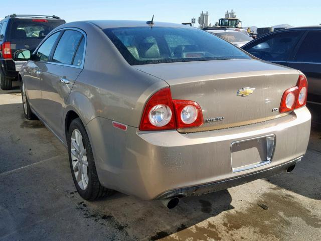 1G1ZK57788F268555 - 2008 CHEVROLET MALIBU LTZ ოქროსფერი ფოტო 3