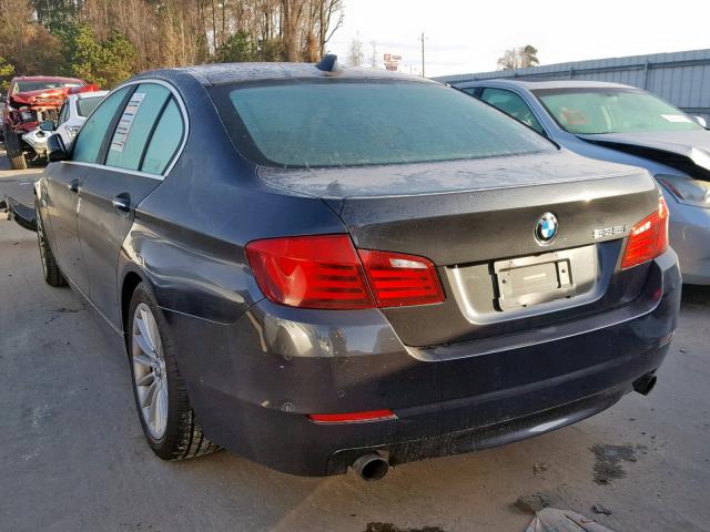 WBAFR7C5XBC603911 - 2011 BMW 535 I BLUE photo 3