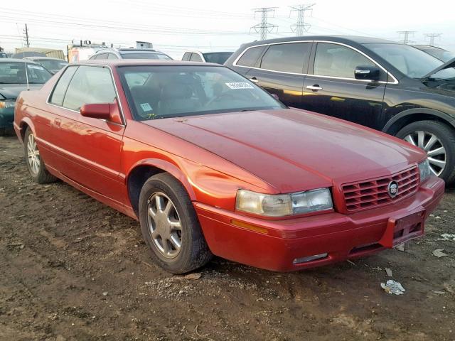 1G6ET1299YB704716 - 2000 CADILLAC ELDORADO T RED photo 1