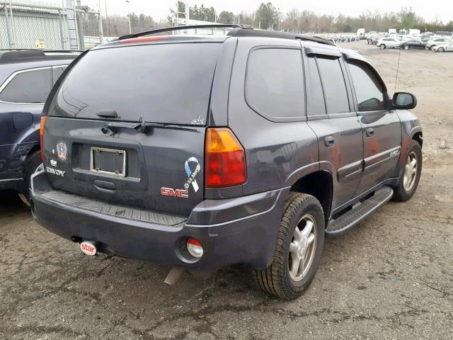 1GKDT13S352179551 - 2005 GMC ENVOY GRAY photo 4