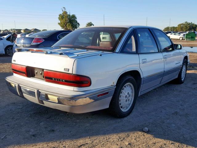 2G4WF55L0R1445814 - 1994 BUICK REGAL GRAN WHITE photo 4