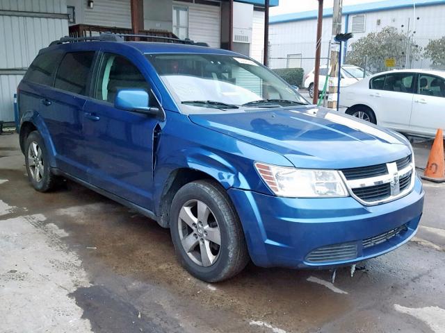 3D4GG57V79T242392 - 2009 DODGE JOURNEY SX BLUE photo 1