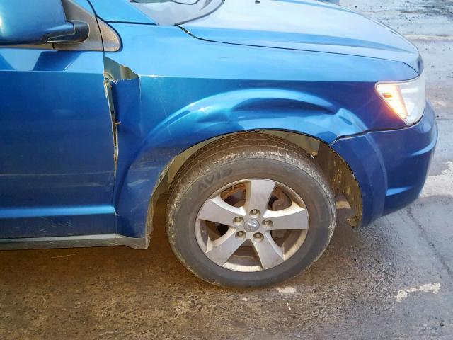 3D4GG57V79T242392 - 2009 DODGE JOURNEY SX BLUE photo 9