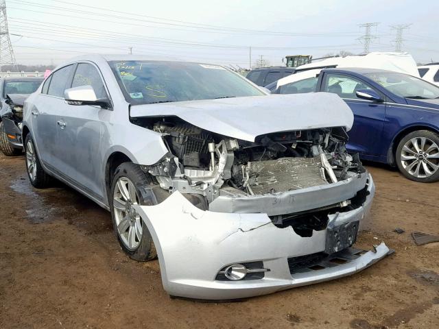 1G4GC5EG7AF258762 - 2010 BUICK LACROSSE C SILVER photo 1