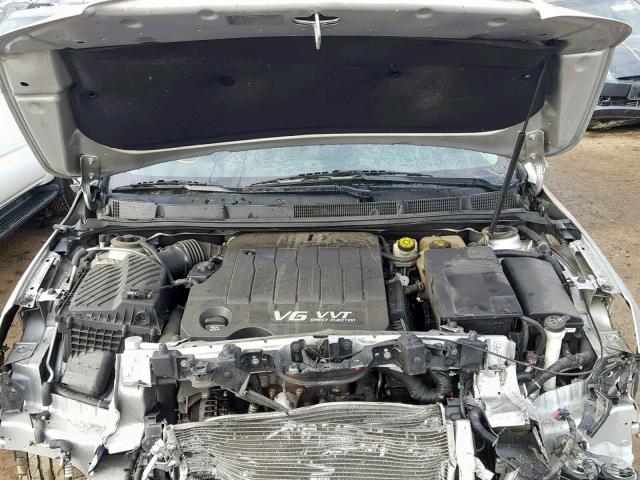 1G4GC5EG7AF258762 - 2010 BUICK LACROSSE C SILVER photo 7