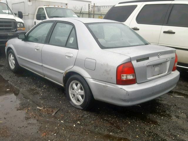 JM1BJ2222Y0292567 - 2000 MAZDA PROTEGE DX SILVER photo 3