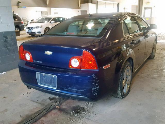 1G1ZC5EB9AF128797 - 2010 CHEVROLET MALIBU 1LT BLUE photo 4