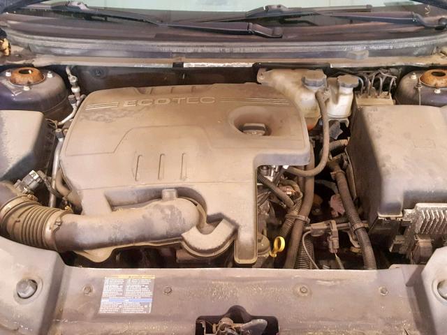 1G1ZC5EB9AF128797 - 2010 CHEVROLET MALIBU 1LT BLUE photo 7