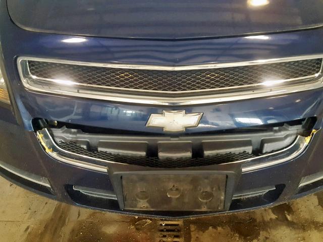1G1ZC5EB9AF128797 - 2010 CHEVROLET MALIBU 1LT BLUE photo 9