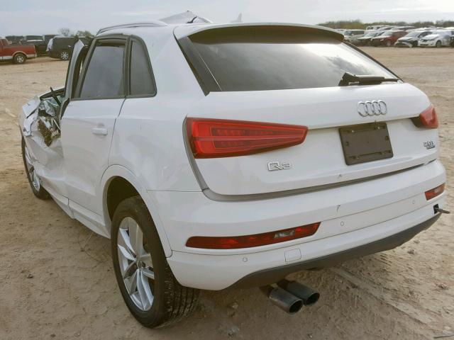 WA1ECCFS5HR007888 - 2017 AUDI Q3 PREMIUM WHITE photo 3