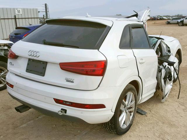 WA1ECCFS5HR007888 - 2017 AUDI Q3 PREMIUM WHITE photo 4