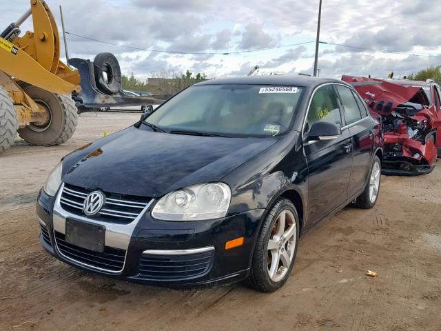 3VWSG71K47M148623 - 2007 VOLKSWAGEN JETTA 2.5 BLACK photo 2