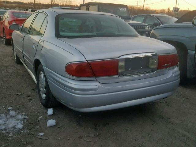 1G4HP52K134168281 - 2003 BUICK LESABRE CU SILVER photo 3