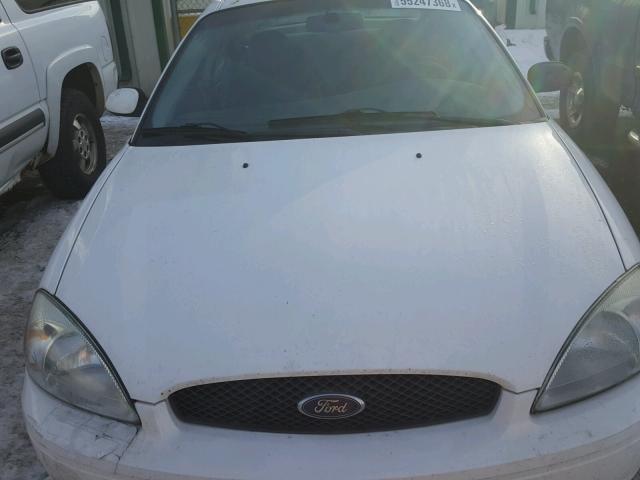 1FAFP56U86A215888 - 2006 FORD TAURUS SEL WHITE photo 9