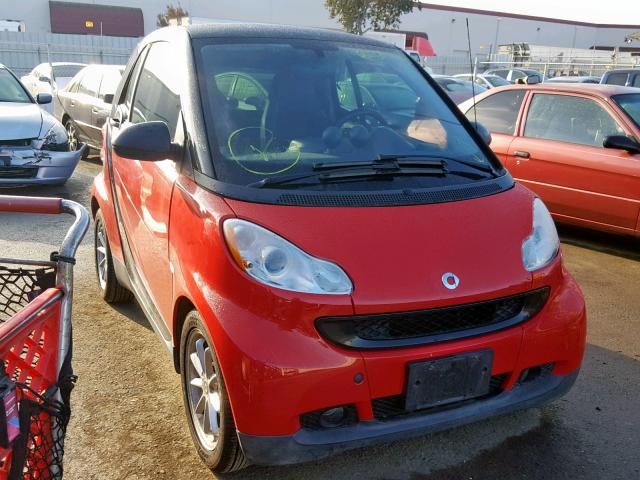 WMEEJ31X29K317586 - 2009 SMART FORTWO PUR RED photo 1