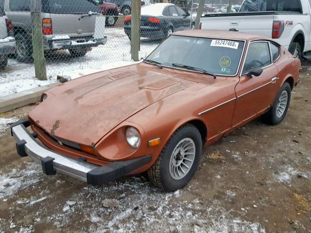 HLS30444932 - 1978 DATSUN 280ZX ORANGE photo 2