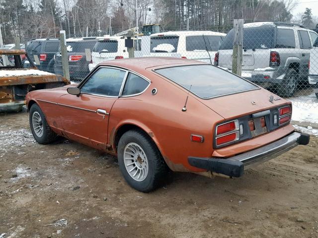 HLS30444932 - 1978 DATSUN 280ZX ORANGE photo 3