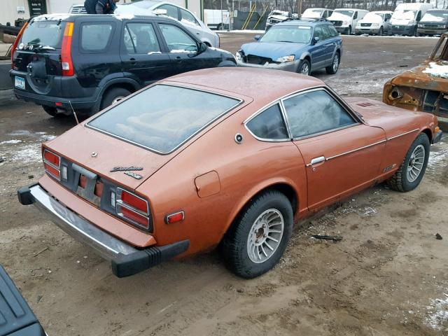 HLS30444932 - 1978 DATSUN 280ZX ORANGE photo 4