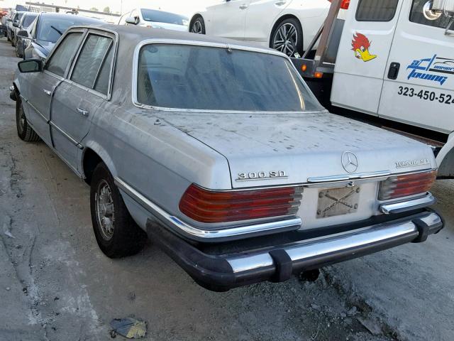 11612012002637 - 1979 MERCEDES-BENZ 300 SILVER photo 3