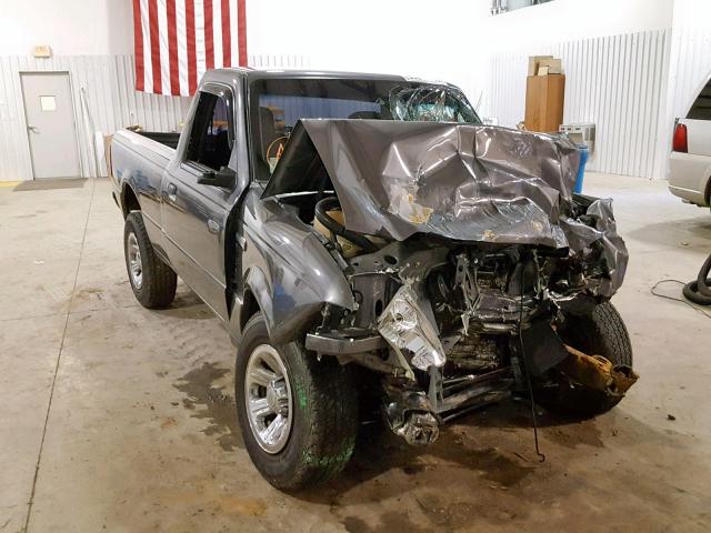 1FTYR10D38PA21526 - 2008 FORD RANGER CHARCOAL photo 1