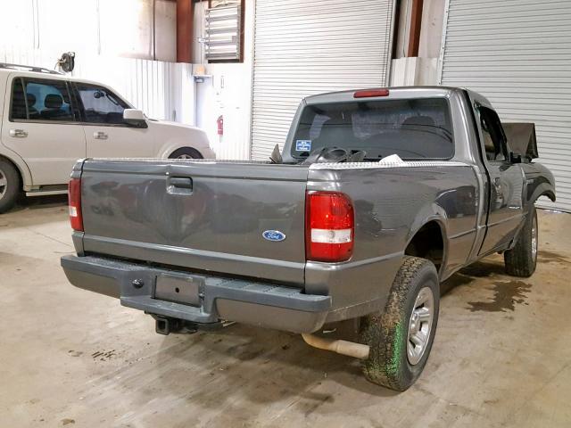 1FTYR10D38PA21526 - 2008 FORD RANGER CHARCOAL photo 4