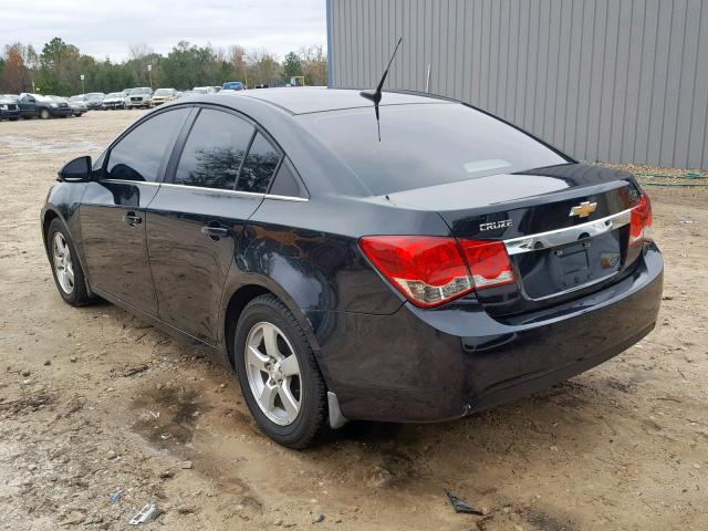 1G1PC5SB9D7179257 - 2013 CHEVROLET CRUZE LT BLACK photo 3