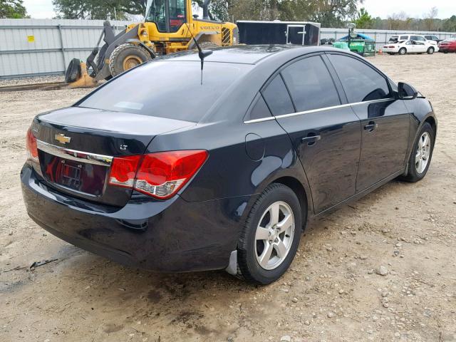 1G1PC5SB9D7179257 - 2013 CHEVROLET CRUZE LT BLACK photo 4