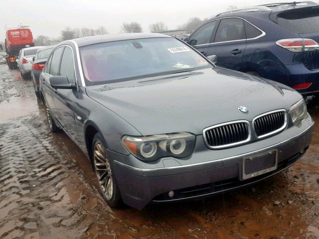 WBAGN63585DS60279 - 2005 BMW 745 LI GRAY photo 1