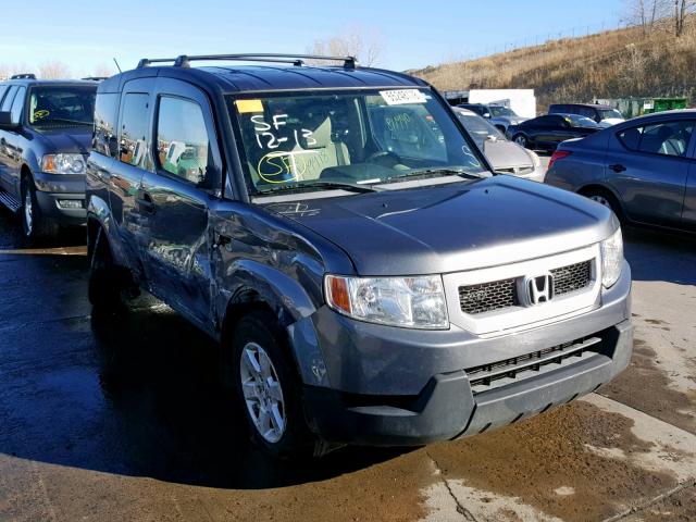 5J6YH1H76AL000730 - 2010 HONDA ELEMENT EX GRAY photo 1