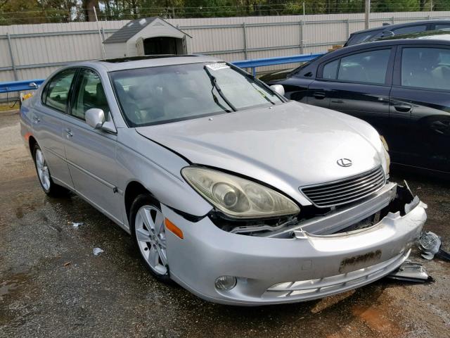 JTHBA30G555111298 - 2005 LEXUS ES 330 SILVER photo 1