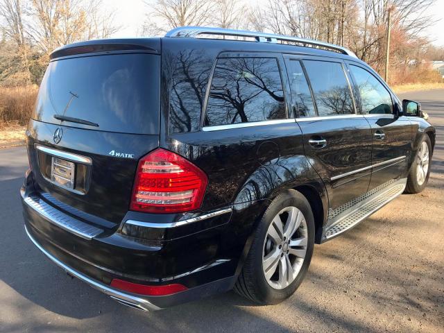 4JGBF7BE5BA708570 - 2011 MERCEDES-BENZ GL 450 4MA BLACK photo 3