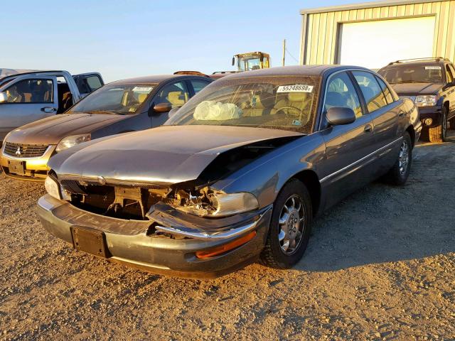 1G4CU541614226440 - 2001 BUICK PARK AVENU BLUE photo 2