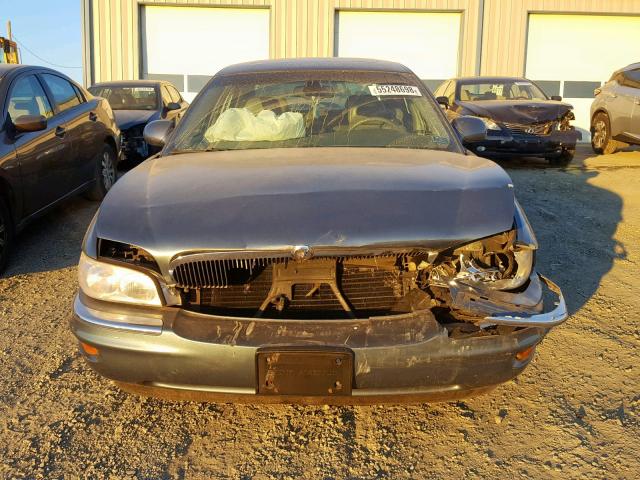 1G4CU541614226440 - 2001 BUICK PARK AVENU BLUE photo 9