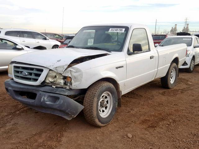 1FTYR10U82PA28429 - 2002 FORD RANGER WHITE photo 2