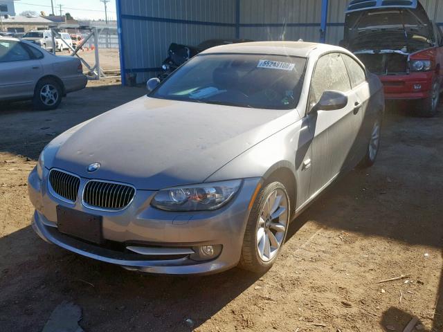 WBAKF9C54BE262089 - 2011 BMW 335 XI SILVER photo 2