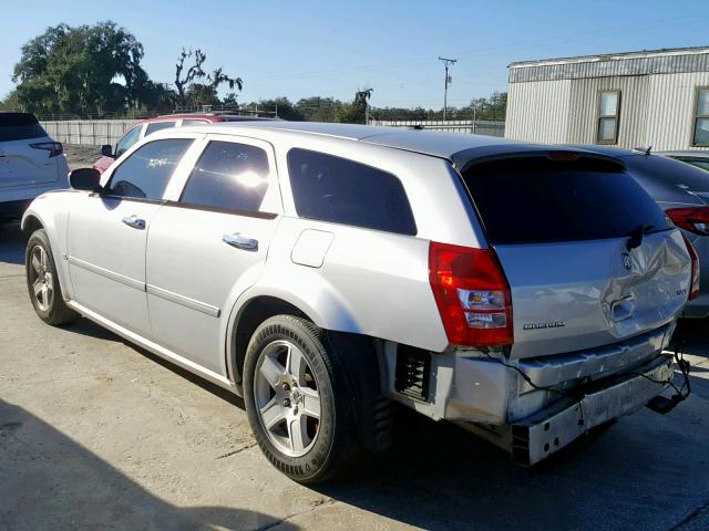 2D4FV47V96H391600 - 2006 DODGE MAGNUM SXT SILVER photo 3