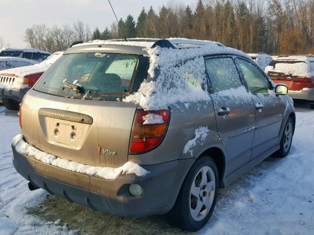 5Y2SL62834Z401064 - 2004 PONTIAC VIBE GRAY photo 4