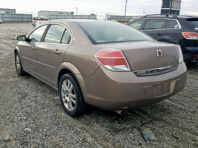 1G8ZS57N17F162172 - 2007 SATURN AURA XE TAN photo 3