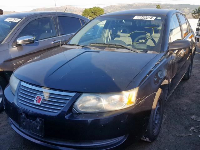 1G8AF52FX5Z134397 - 2005 SATURN ION LEVEL BLACK photo 2