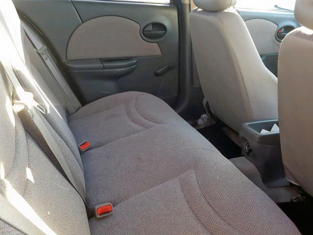 1G8AF52FX5Z134397 - 2005 SATURN ION LEVEL BLACK photo 6