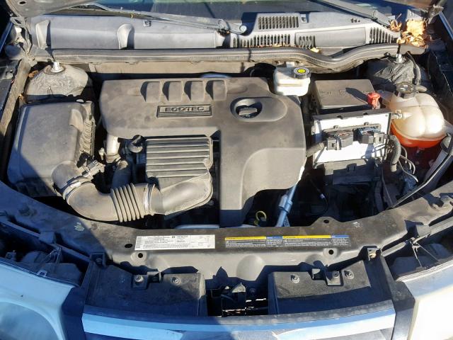1G8AF52FX5Z134397 - 2005 SATURN ION LEVEL BLACK photo 7