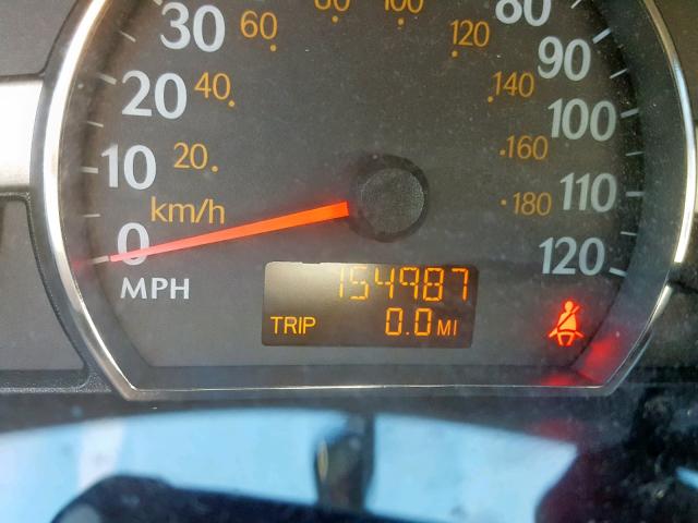 1G8AF52FX5Z134397 - 2005 SATURN ION LEVEL BLACK photo 8