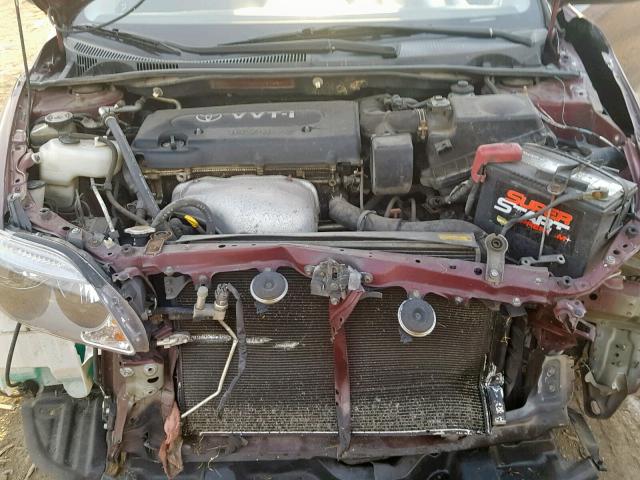 JTKDE177960101843 - 2006 TOYOTA SCION TC 栗色 照片 7